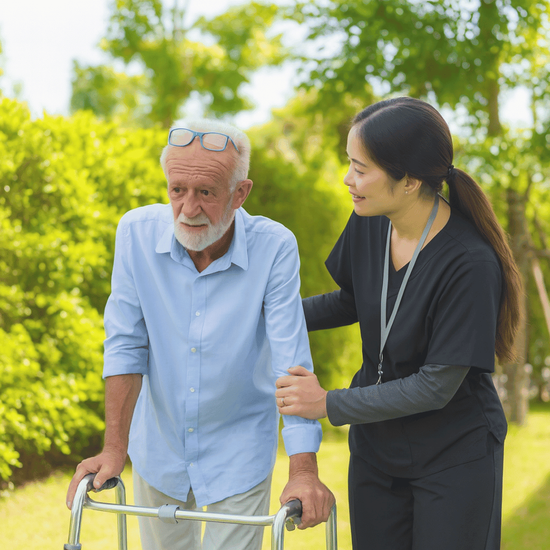 Personal care assistance for seniors at home