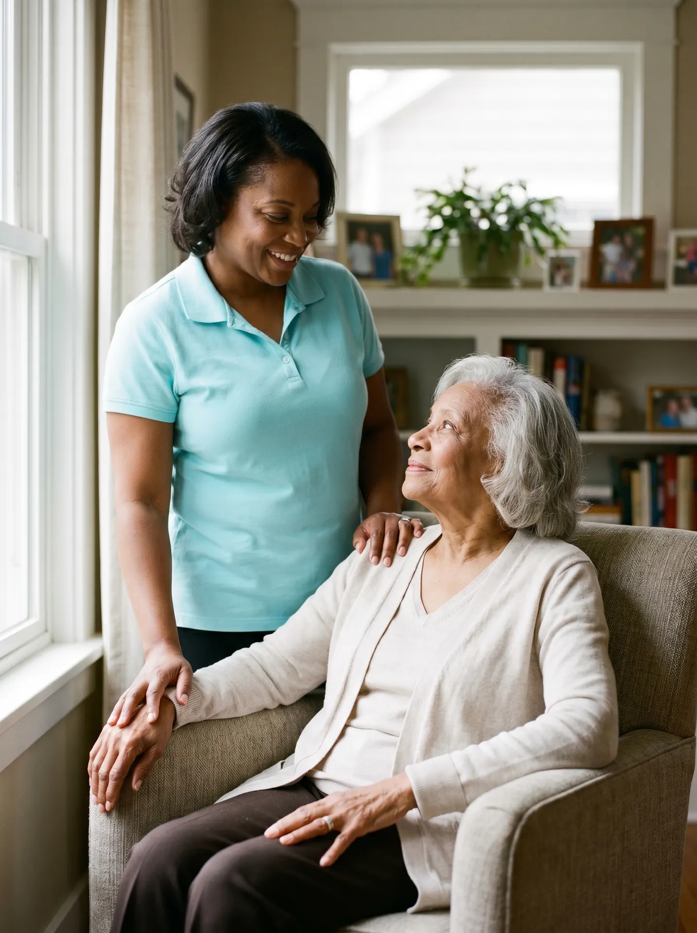 Mary Angels Home Care caregiver — why choose us feature portrait